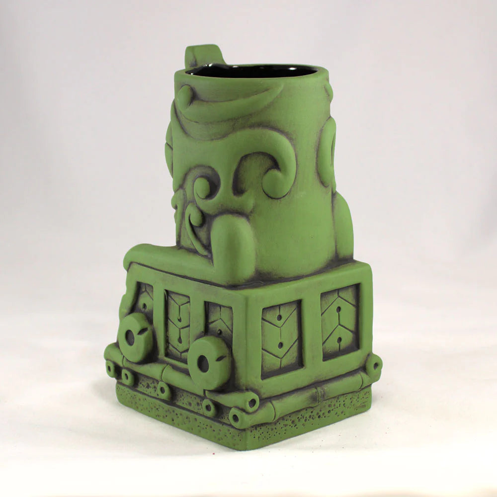 Tropical Thunder Express Tiki Mug, Green Marquesan