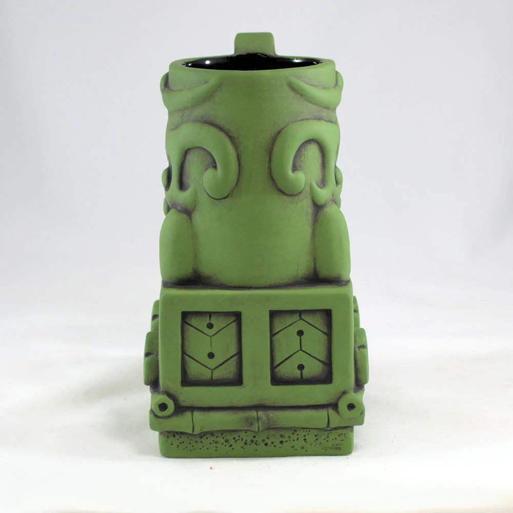 Tropical Thunder Express Tiki Mug, Green Marquesan