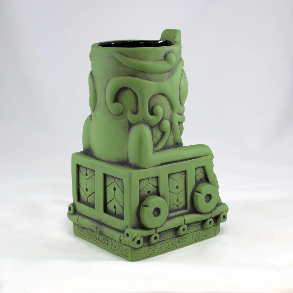 Tropical Thunder Express Tiki Mug, Green Marquesan