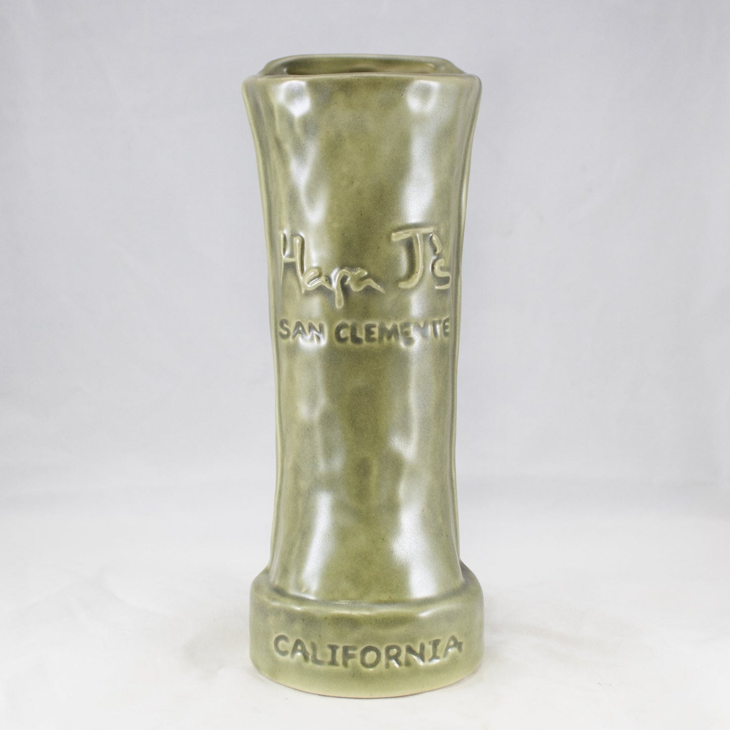 Hapa J's Tiki Mug, Satin Green