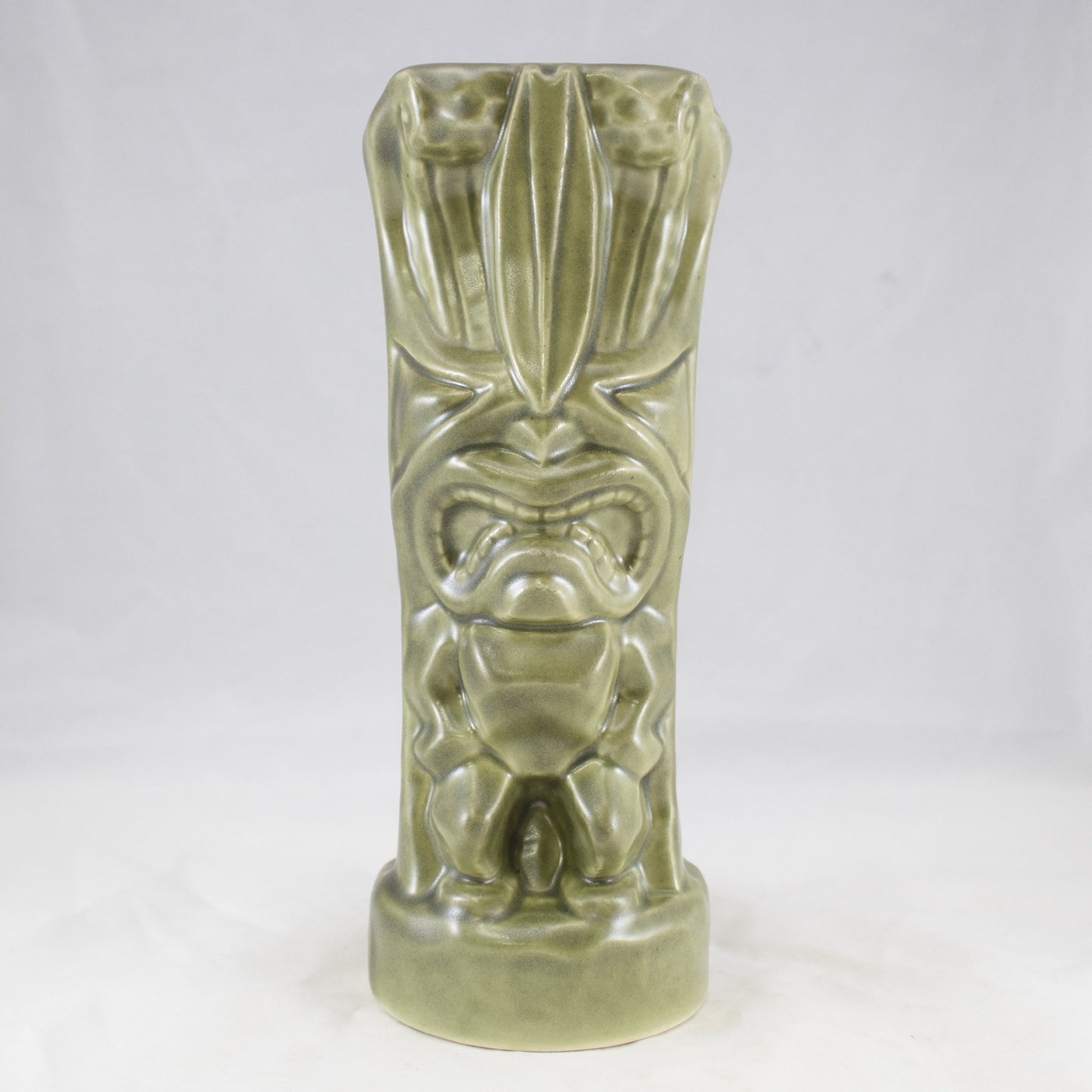 Hapa J's Tiki Mug, Satin Green