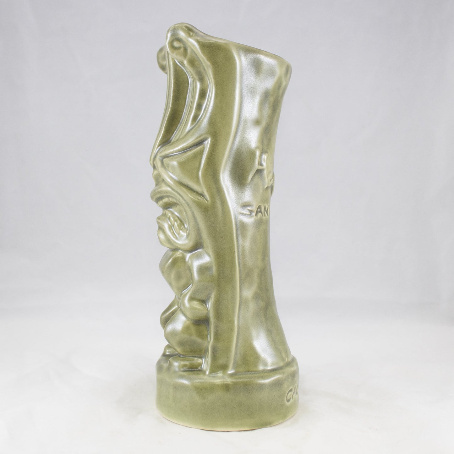 Hapa J's Tiki Mug, Satin Green