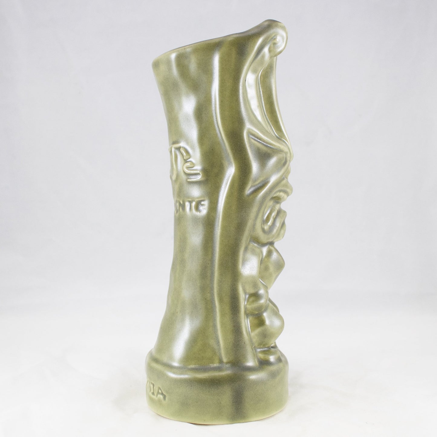 Hapa J's Tiki Mug, Satin Green