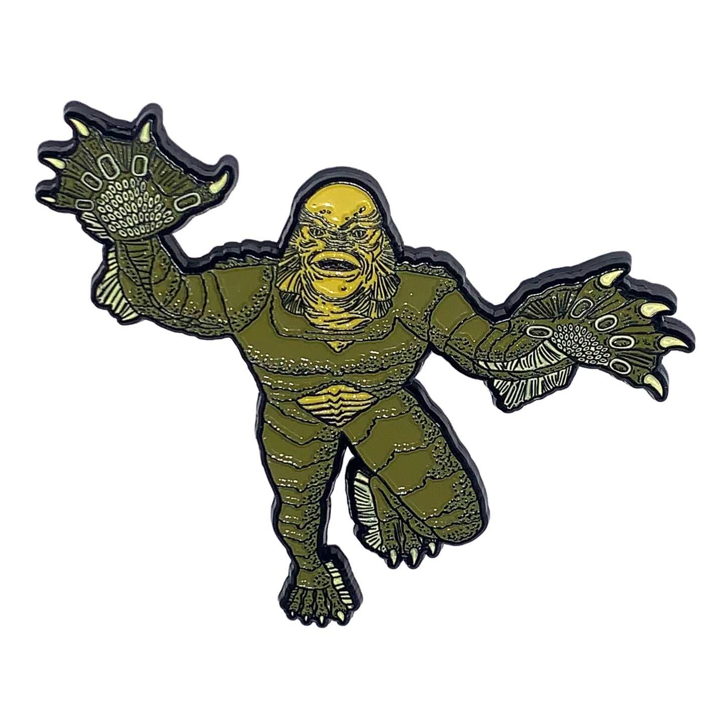 Pouncing Creature Enamel Pin