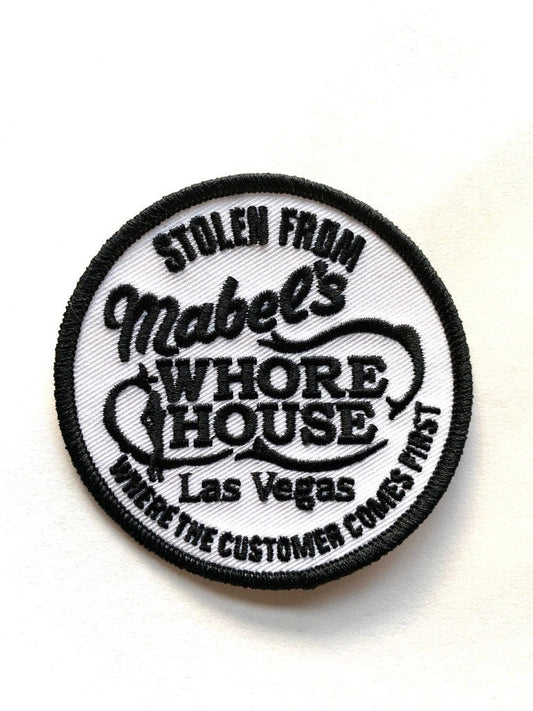 Stolen From Mabel's Whore House Las Vegas Vintage Patch