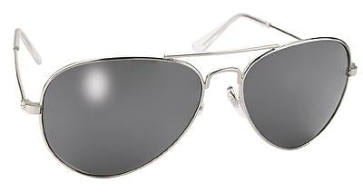 Aviator Silver Frame / Silver Mirror Lens