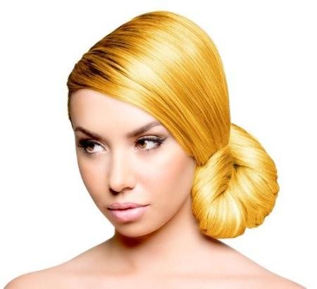 Sunburst Yellow Hair Color