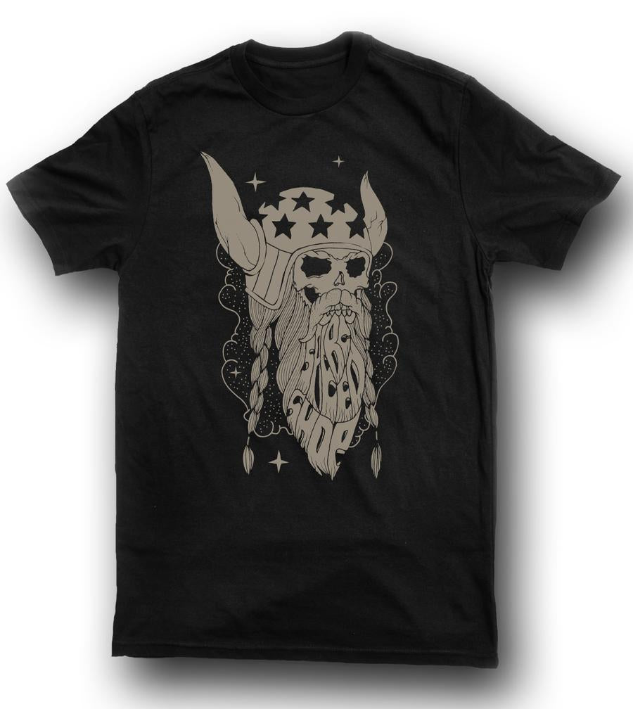 BC Viking Biker Logo T-Shirt